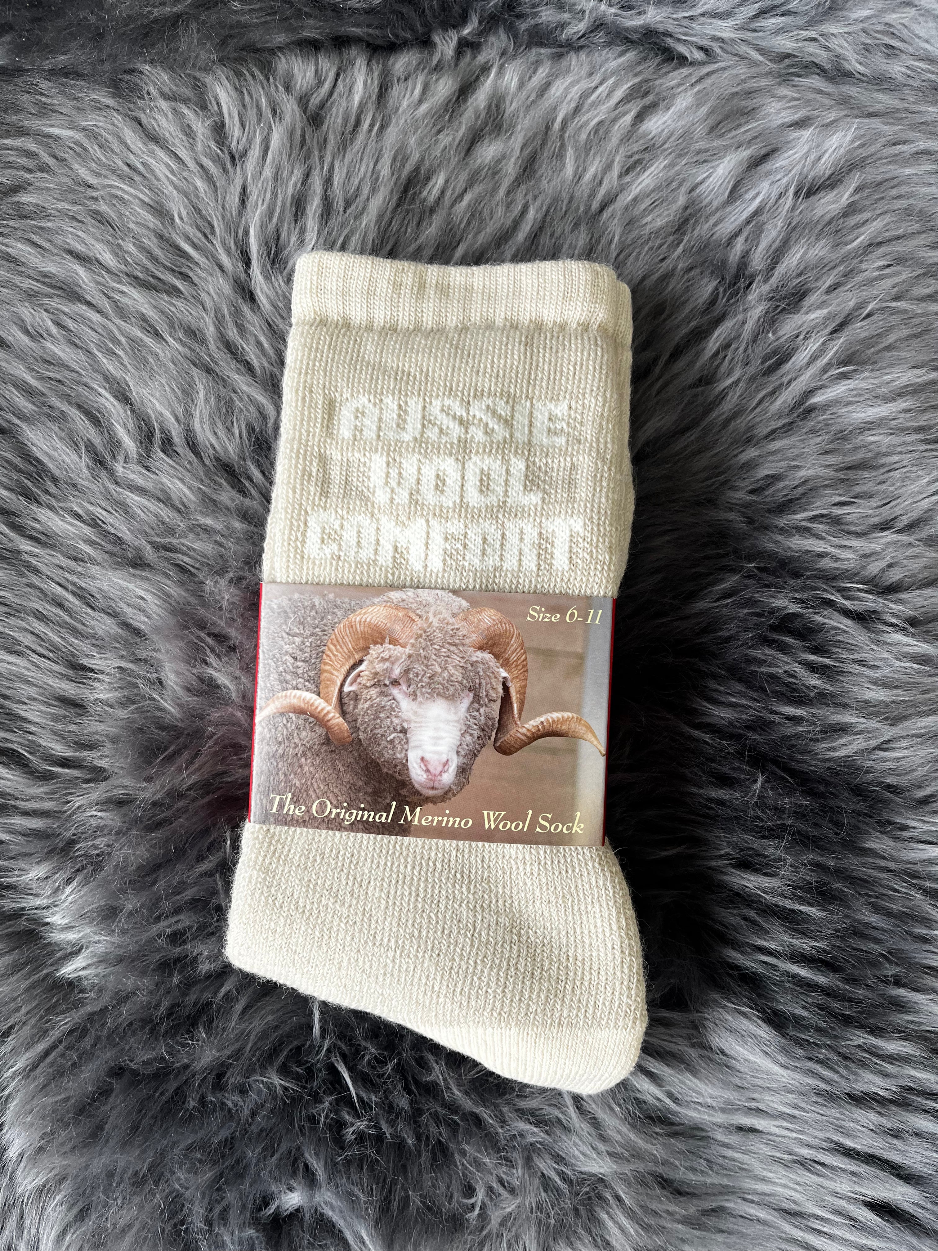 Australian Pure Wool - Aussie Wool Comfort Wool Socks
