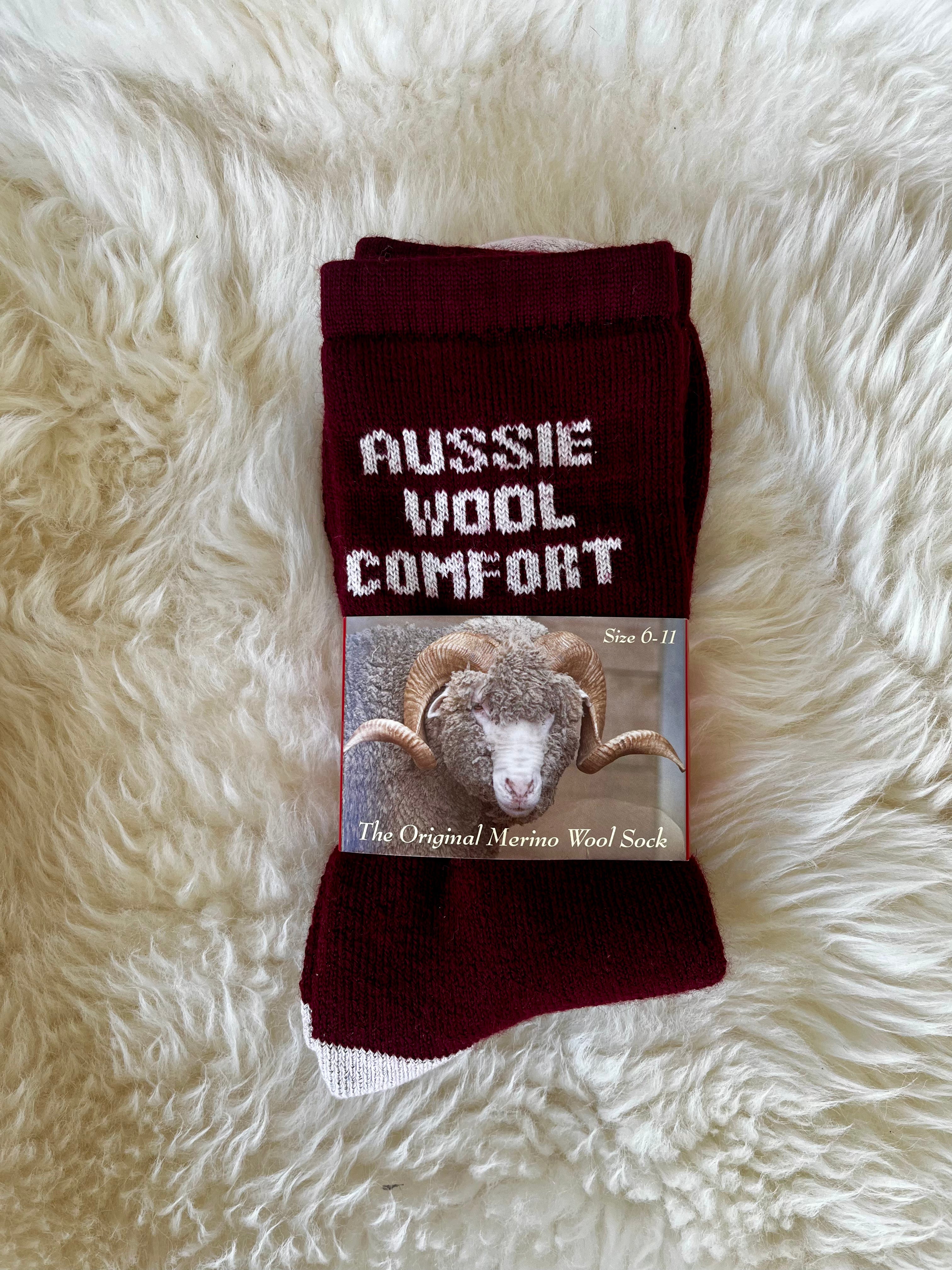 Australian Pure Wool - Aussie Wool Comfort Wool Socks