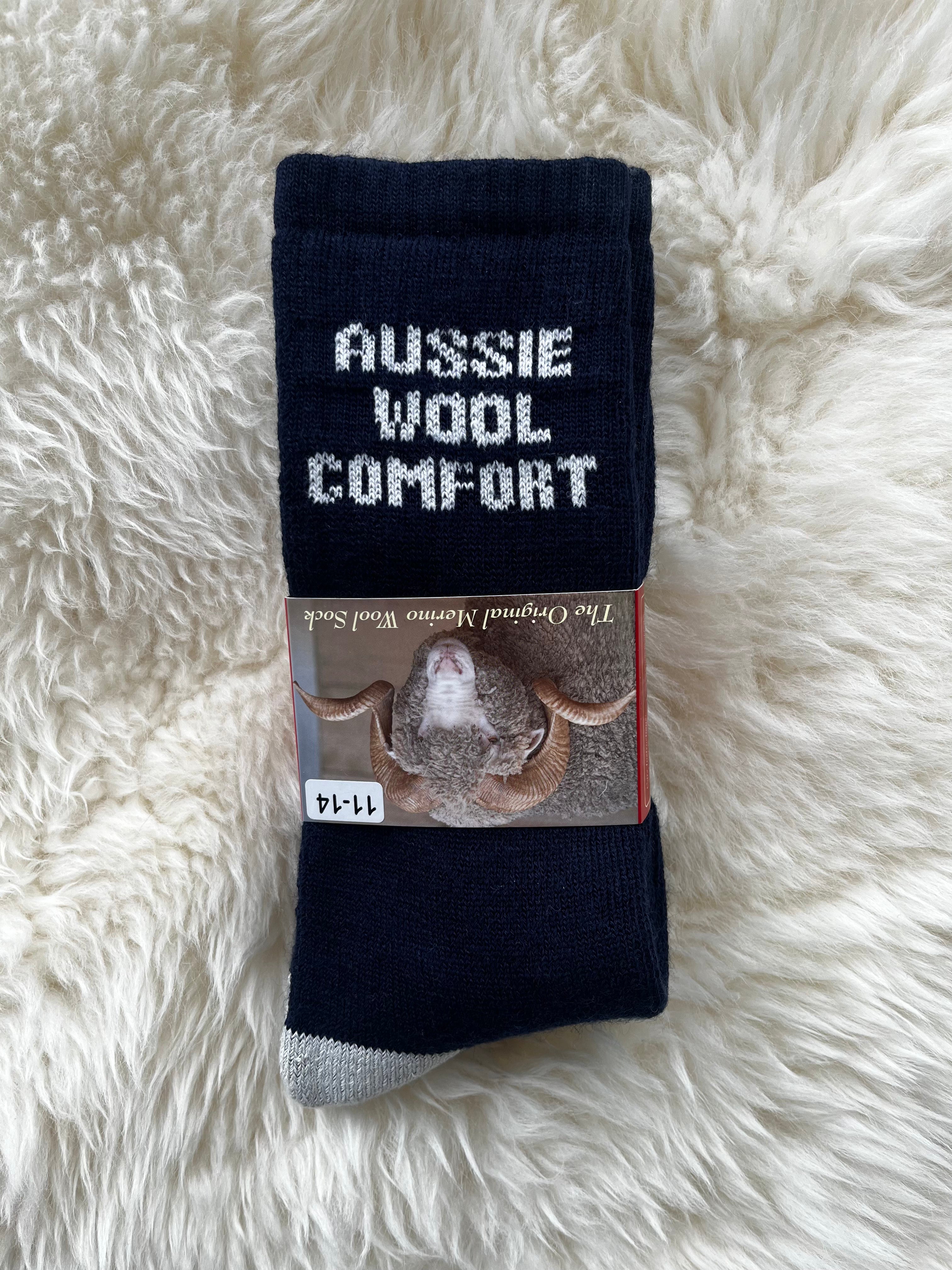 Australian Pure Wool - Aussie Wool Comfort Wool Socks