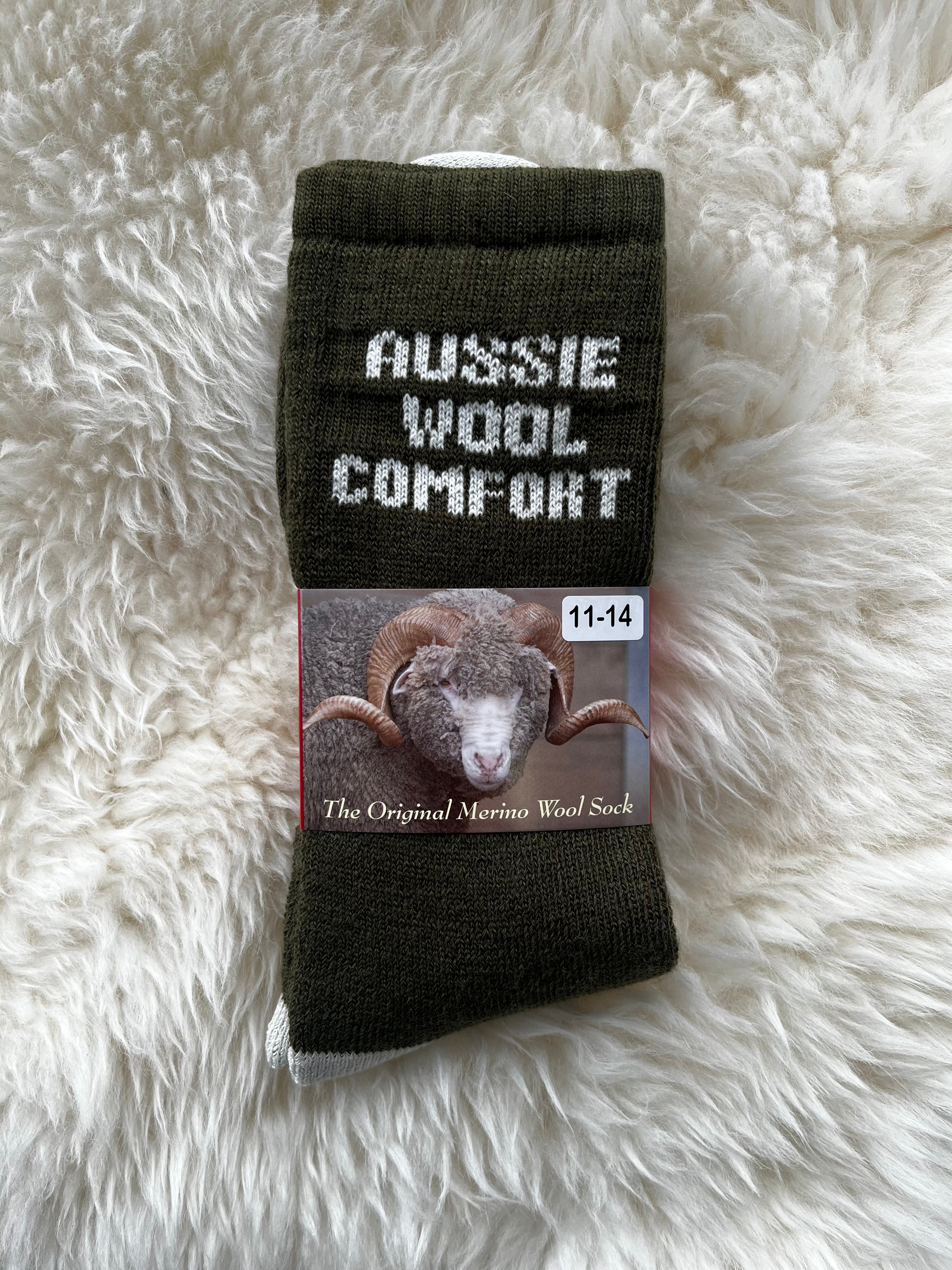 Australian Pure Wool - Aussie Wool Comfort Wool Socks