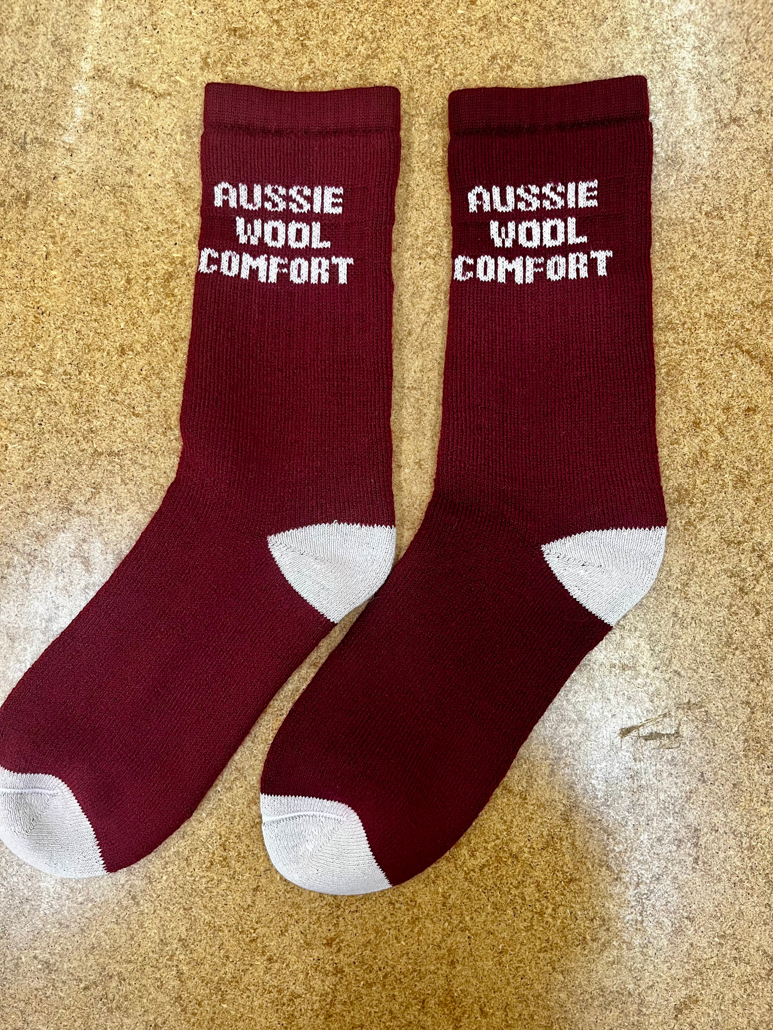 Australian Pure Wool - Aussie Wool Comfort Wool Socks