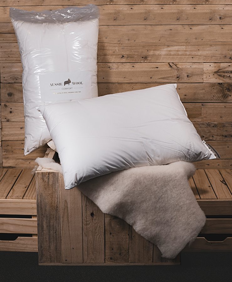 woolmark wool pillow
